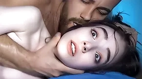 brunette creampie orgasm petite pleasure submissive
