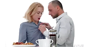 action blonde cumshot hardcore kitchen