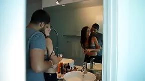 american blindfolded boyfriend cuckold fuck girlfriend
